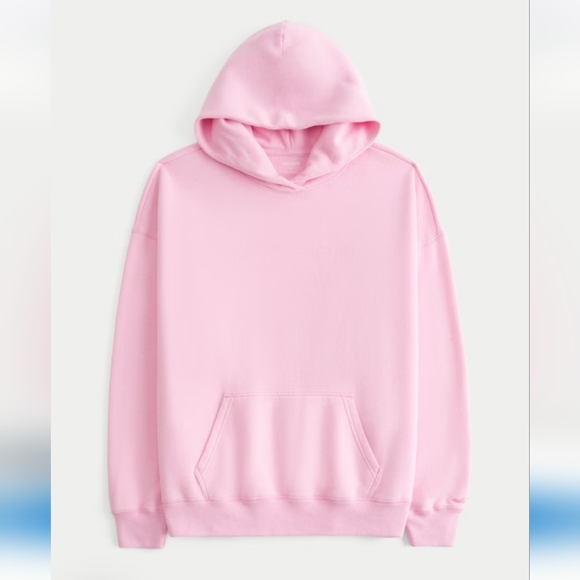NWT Hollister Oversized “Feel Good” Hoodie – Pink – Size Medium - Picture 9 of 9